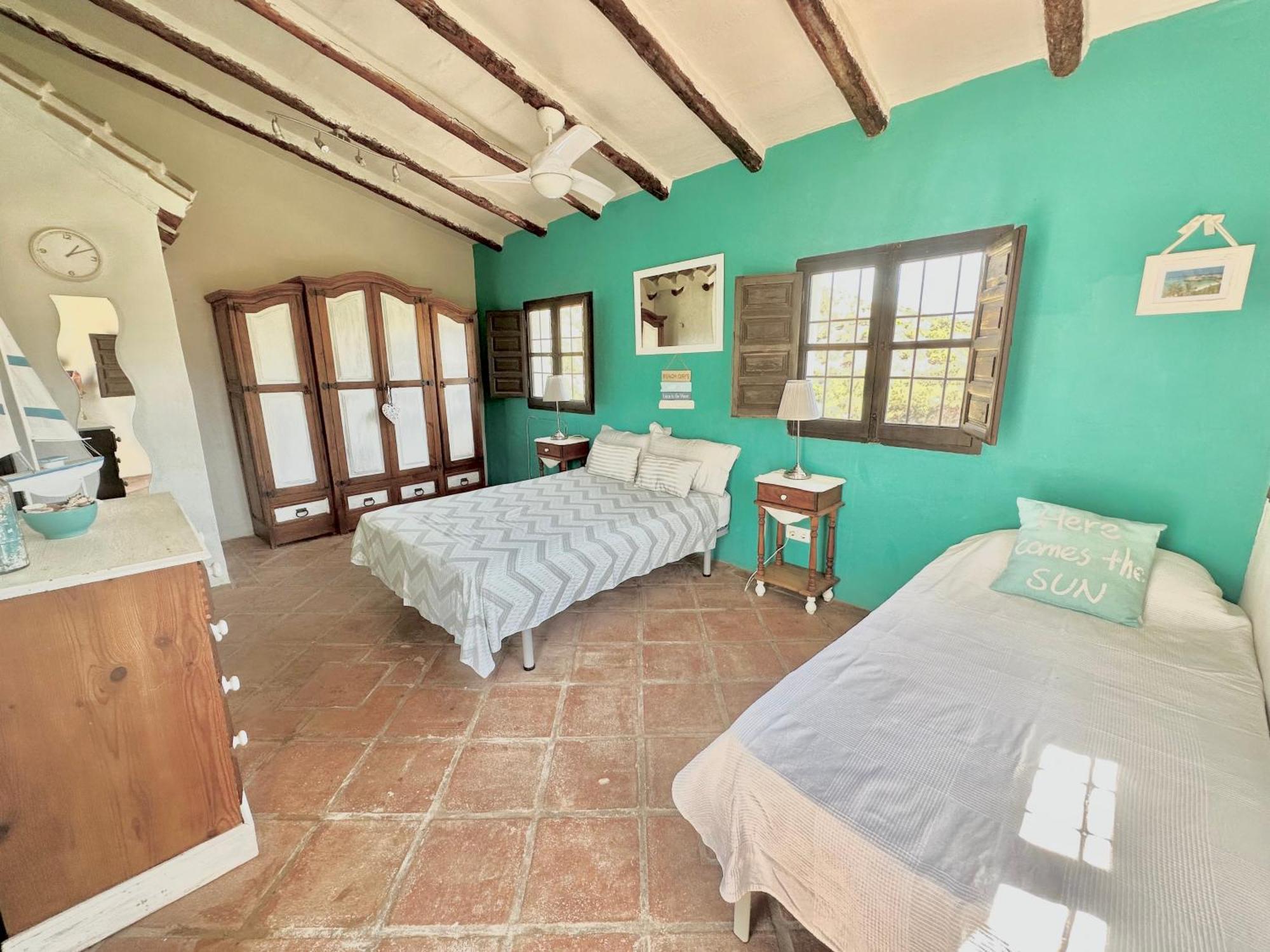Villa Cortijo Cuscurro Ríogordo Exterior foto