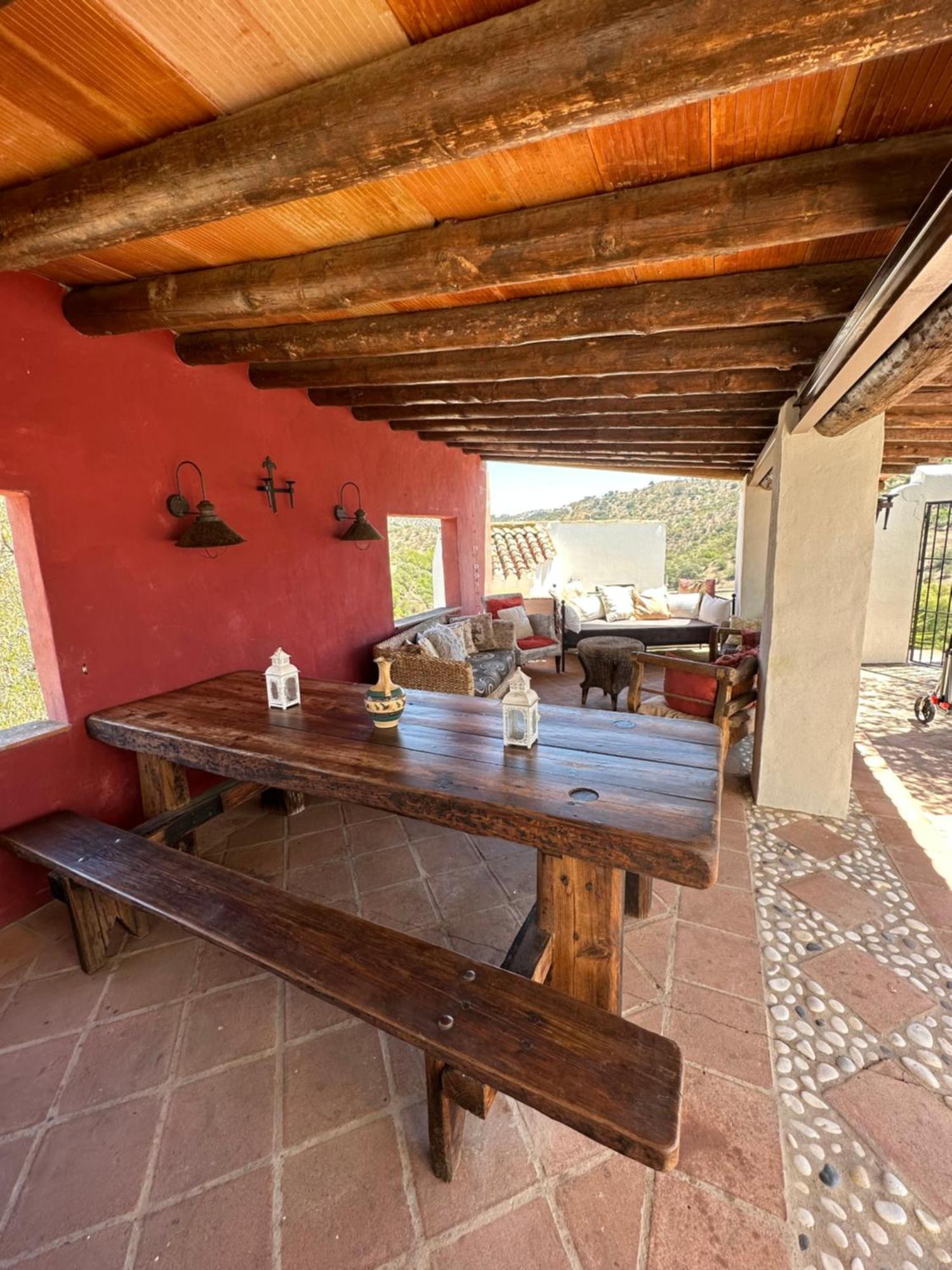 Villa Cortijo Cuscurro Ríogordo Exterior foto