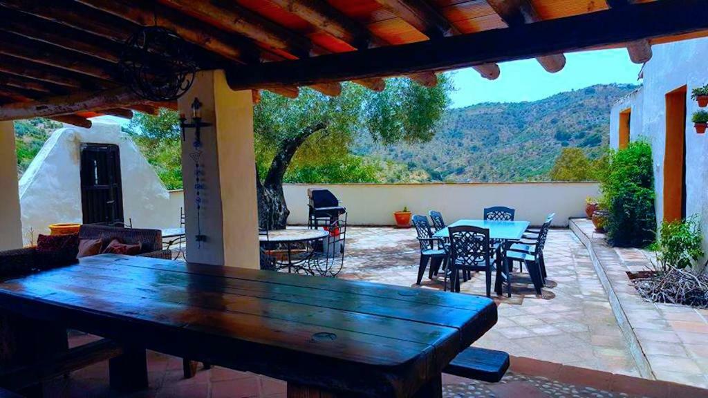 Villa Cortijo Cuscurro Ríogordo Exterior foto